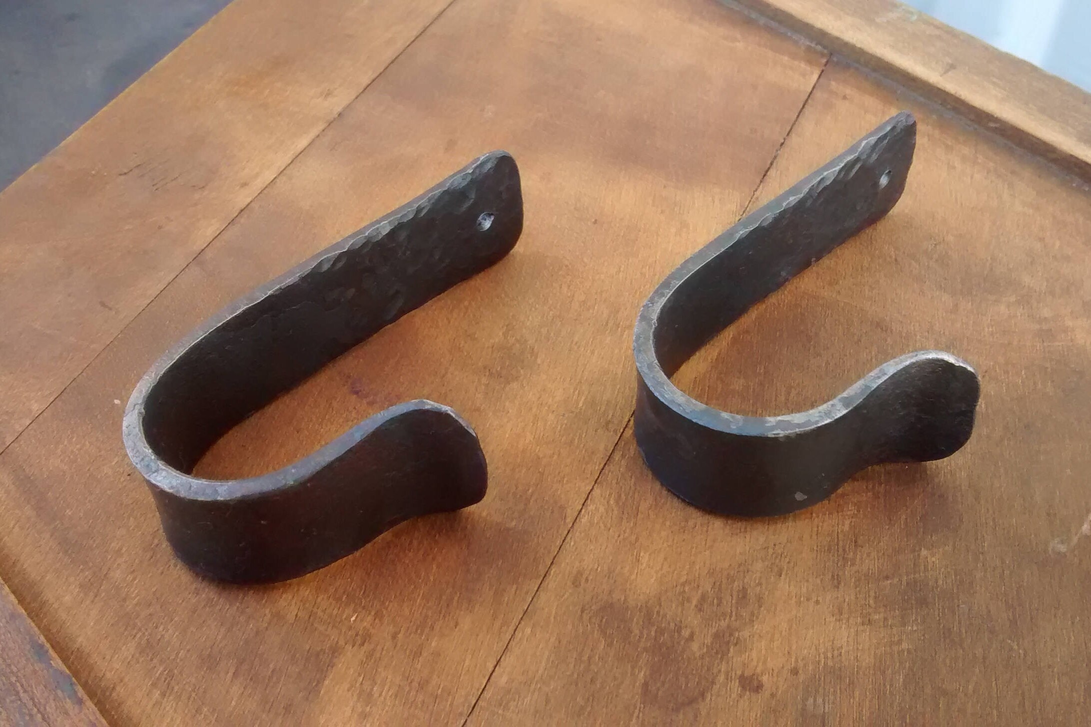 Custom Pair of Oar Hooks // Nautical Decor // Boat Hooks // Etsy Canada