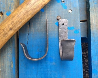 Axe Wall Mount with Two Hooks - Screws Included | How to Hang an Axe