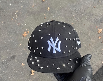 Jewled Rhinestone fitted hat