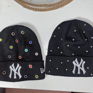 Studded New York Hat - Etsy
