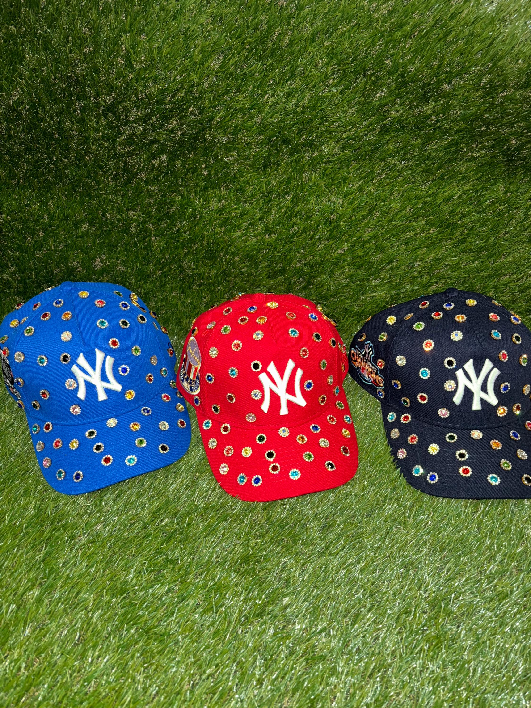 Studded Fitted Hat - Etsy