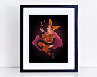 Pink magic 8x10 print