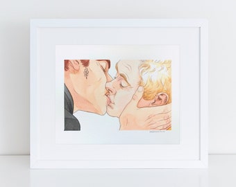Kiss 8x10 print