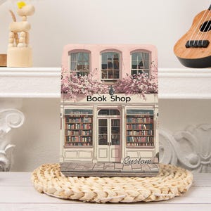 Personalised Book Shop Kobo/Kindle Paperwhite Case,Kindle 2024 Colorsoft with Hand Strap,Paperwhite 11th 12th Gen,Kindle Oasis,Clear Back