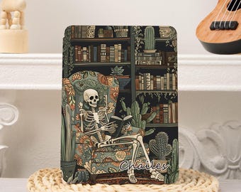 Skull All New Kindle Case For Kindle Paperwhite 2/3/4, Kindle 2019/2022, Kindle 10th/11th Cover，Kobo Clara Kindle Case 7&quot; Paperwhite 2024
