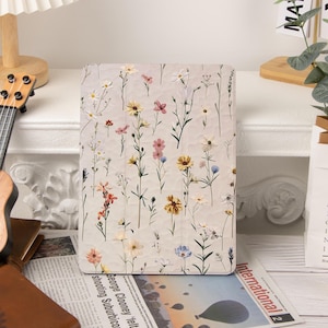 Texture Flower iPad Case, iPad Air 4/5/6 iPad 10/9/8/7 10.9&quot; 10.5 10.2&quot; iPad Pro 12.9&#39;&#39; 2022/2021 Pro 11&quot; 13&#39; iPad Mini 6 7 Case Cover