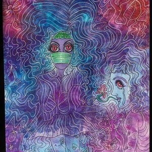 Clementine - I don’t need anyone - original drawing/painting
