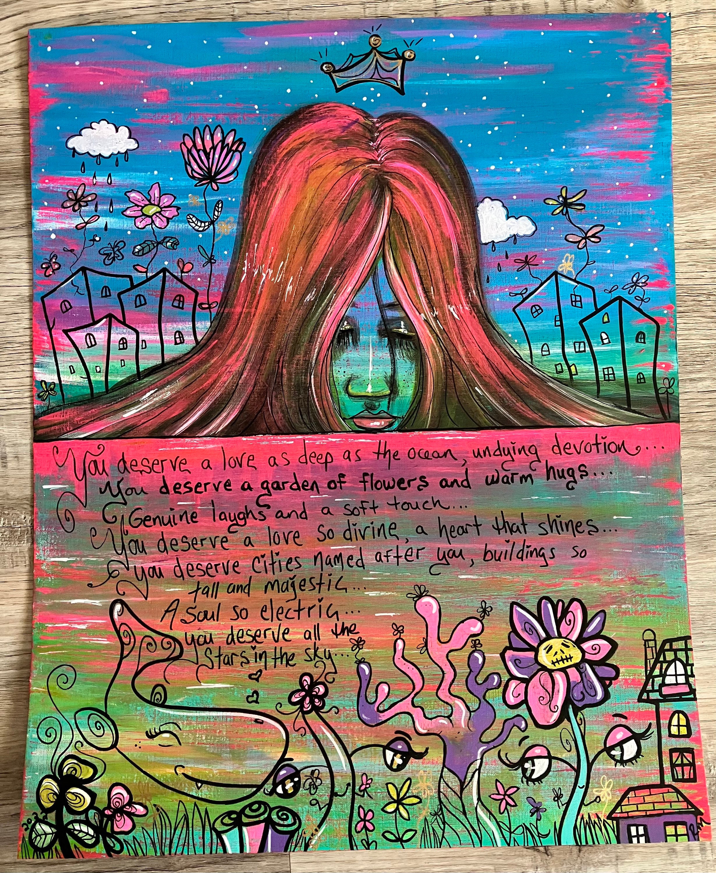 ☆ORIGINALアート YOU DESERVE LOVE