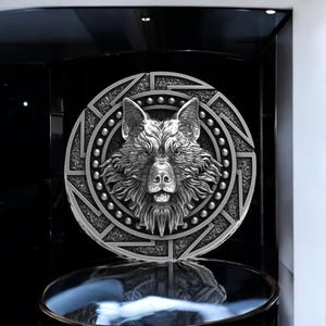 Sterling Silver Wolf Head Ring - Norse Viking Jewelry