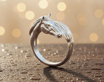 ヴィンテージ シルバー　馬　ホース　デザイン　リング　　silver925 ヴィンテージ シルバー 馬 ホース デザイン リング silver925