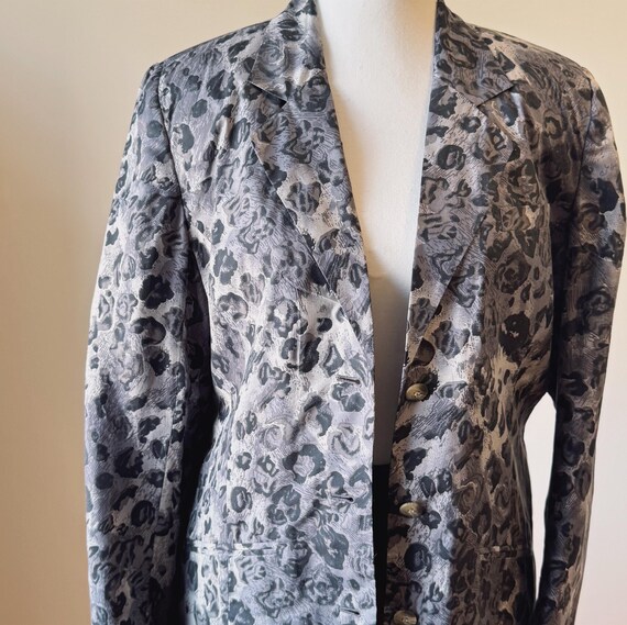 Vintage 100% Silk Leopard Blazer – Anna and Frank - Etsy