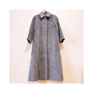 Vintage Baby Llama Wool Long Coat – Piacenza | Italian Fabric