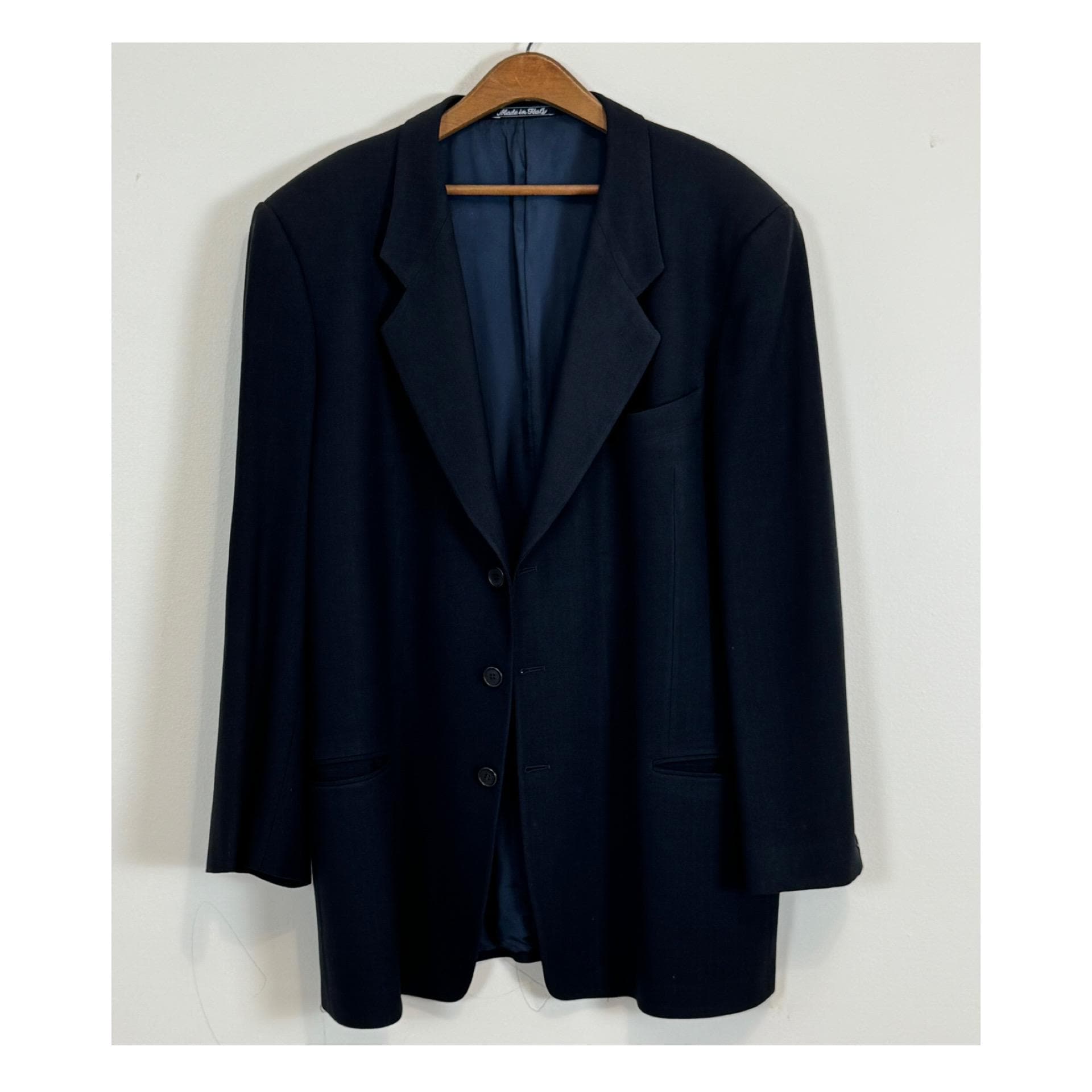 Giorgio Armani Le Collezioni セットアップスーツ 90s アルマーニ コレツィオーニ セットアップ スーツ グレー メンズ 52