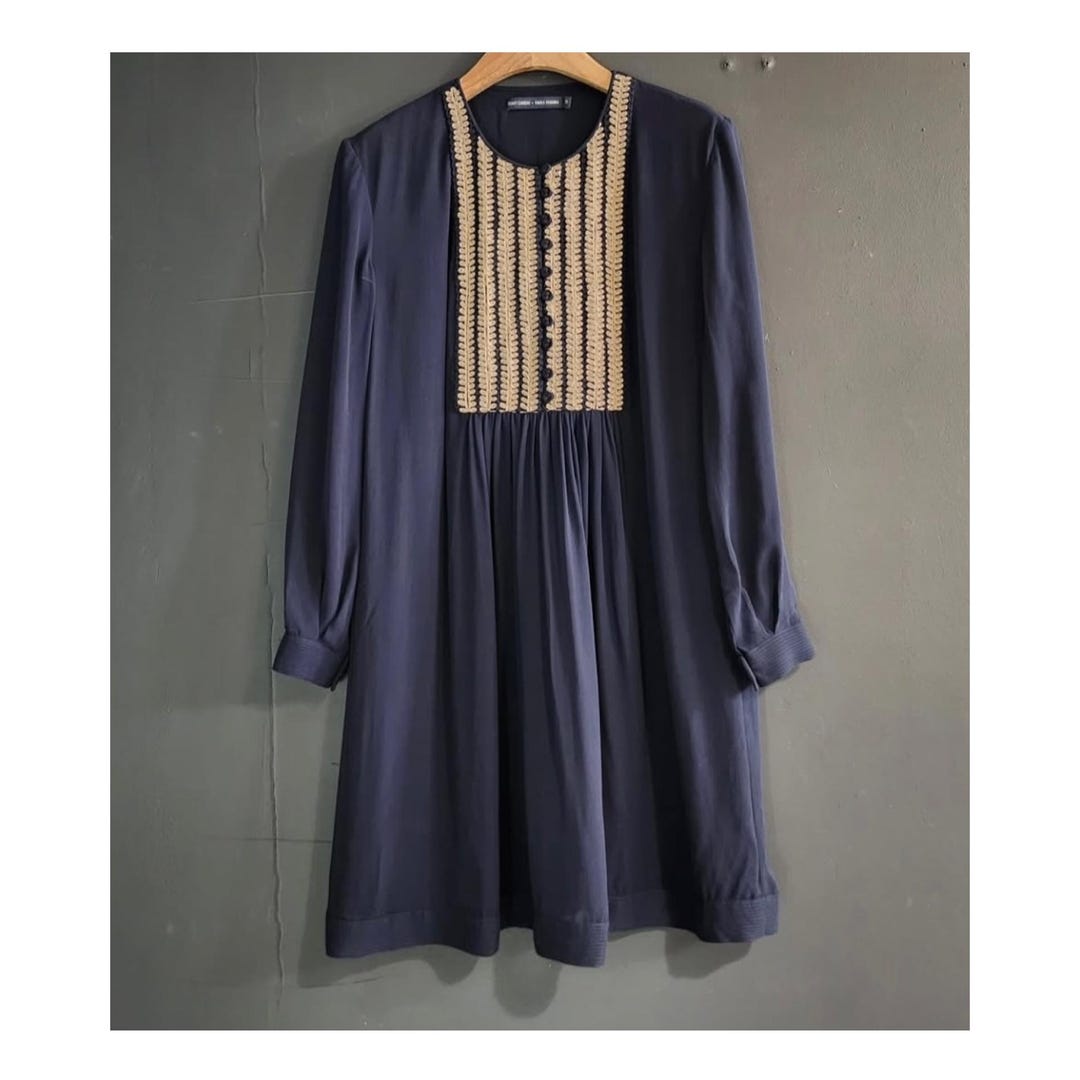 Rohit Gandhi Rahul Khanna Robe 100 % soie pour femmes, robe tunique en ...