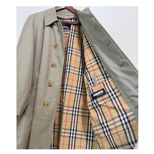 Burberry Trench Coat Size M - Etsy
