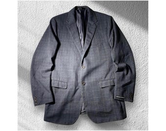 Giorgio Armani 　ジャケット 42 1990s Giorgio Armani Size 42 Herringbone Jacket, Vintage