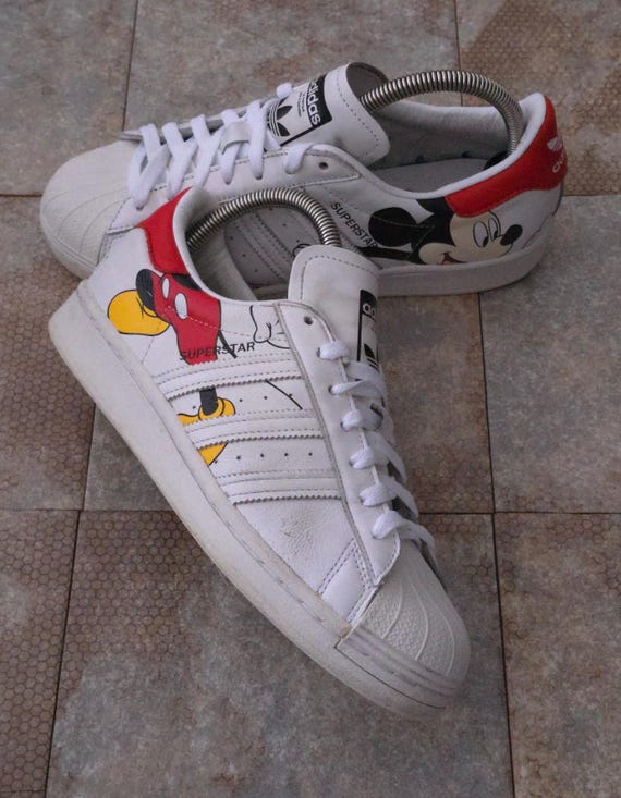 mickey mouse superstar shoes
