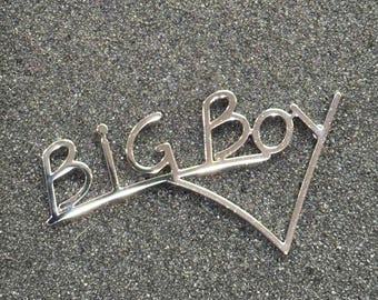UP 4014 BIG BOY Smokebox Chalk Art Custom Pin