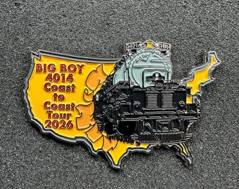 UP BIG BOY 4014 National Tour 2026 Custom Enamel Pin