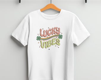 Lucky Vibes T-Shirt - St Patricks Day Unisex Tee