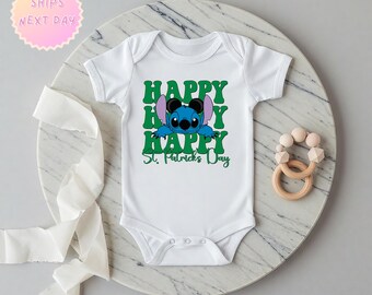 Maglietta per bambini Happy St Patricks Day - Body per neonati, maglietta per bambini piccoli e ragazzi