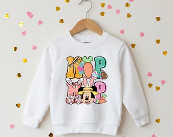 hip hop pasqua disney minni/micky bambini giovani bambini felpa - disegni per le feste