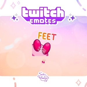 Kirby FÜSSE(?!) Emote | Auf Twitch & Discord