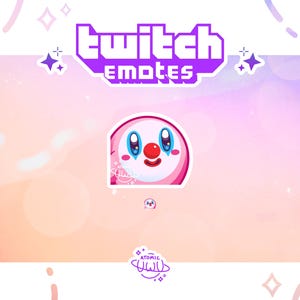 Kirby Clown Gesicht Emote | Twitch & Livestreaming