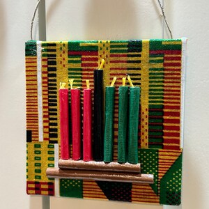 Kwanzaa Kinara Tree Ornament