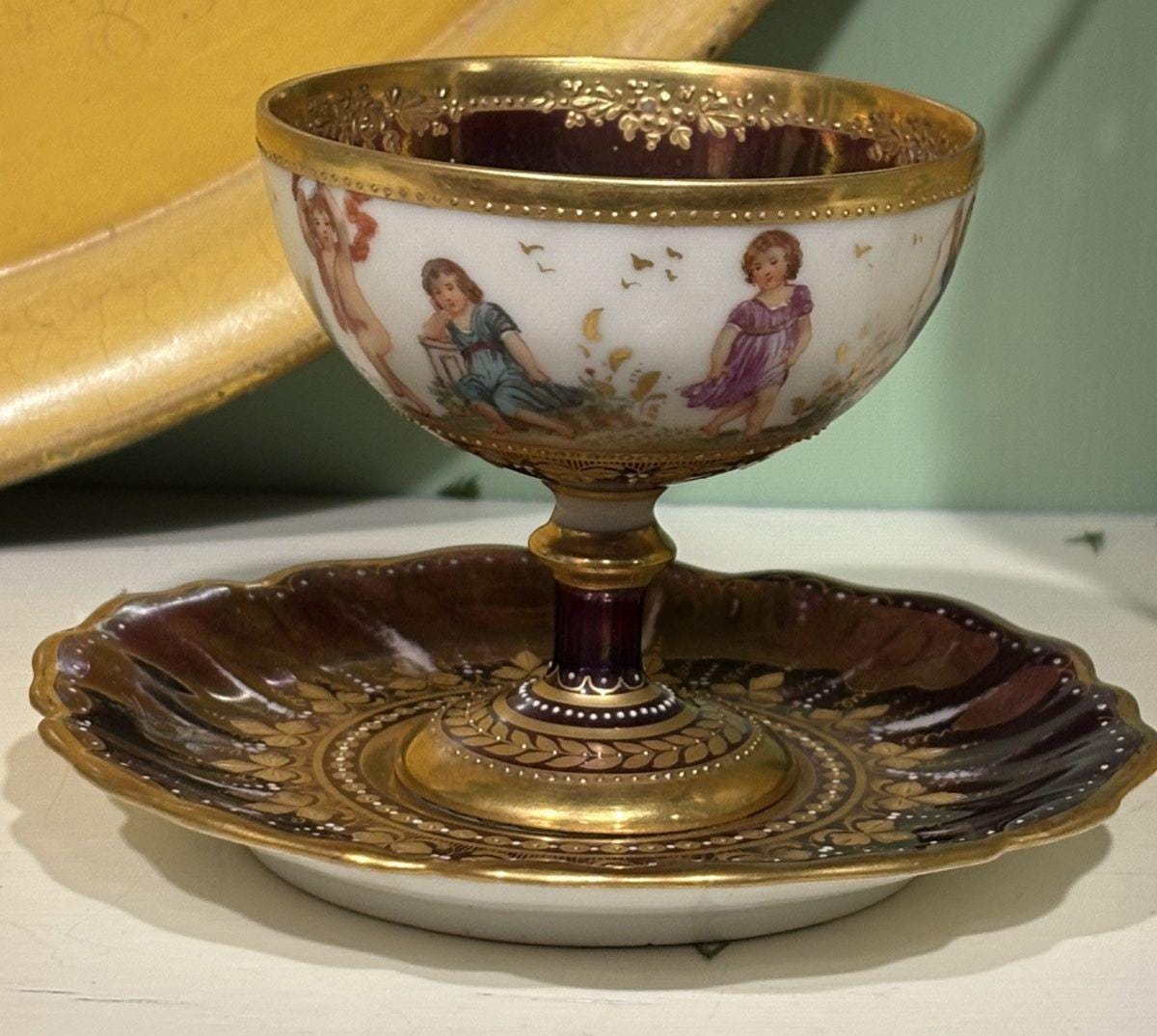 Antique Dresden Cup - Etsy Antique Dresden Cup - Etsy
