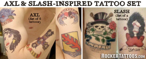 axl rose tattoo kit