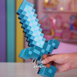 Gamer Sword Box Cut File - Studio and SVG Format