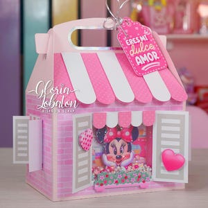 surprise lunch box / Lonchera Sorpresa Ratona Love - Formato Studio y SVG