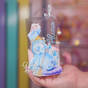 Cut File ClearBox Caja Acetato Cinderella - Archivo Formato Studio y SVG
