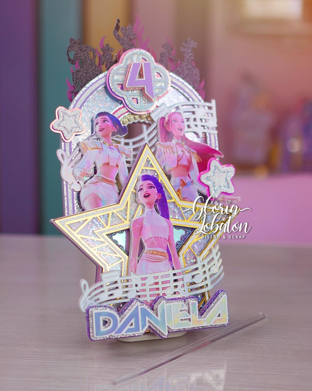 Kit Decorazioni Festa Compleanno Tema Demon, Striscione, Inviti, Cake Topper E Adesivi, 57 Pezzi Per Bambini E Amanti Anime