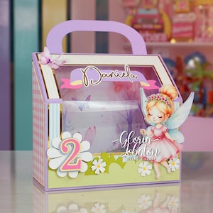 Ausgeschnittene Datei Activity Box / Fairy Activity Box Ausgeschnittene Datei mit Design inklusive - Studio- und SVG-Format
