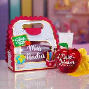 Geschenktüte zum Lehrertag - Studio und SVG-Format