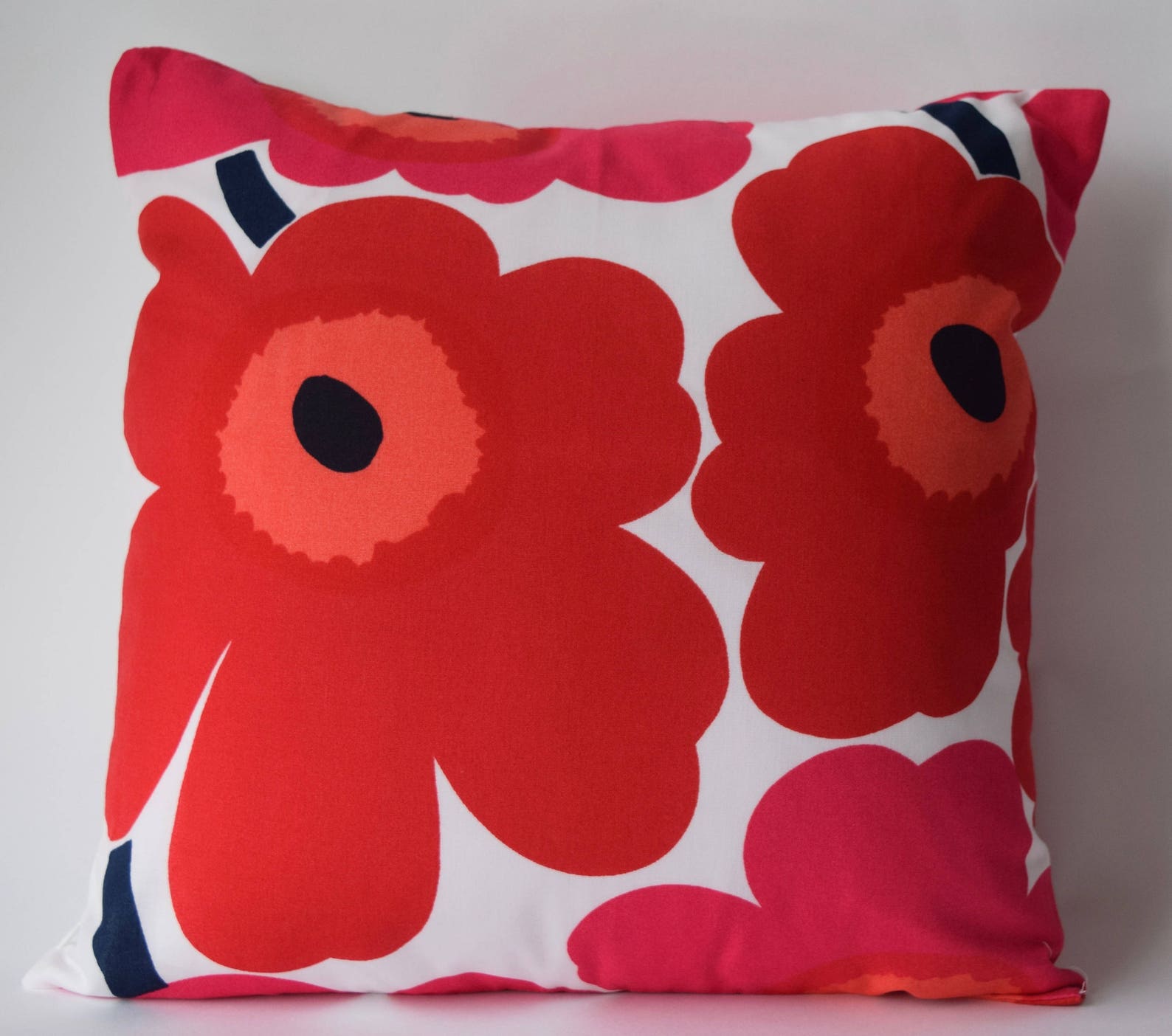 Marimekko Pillow Cover 20 X 20 Marimekko Unikko Etsy