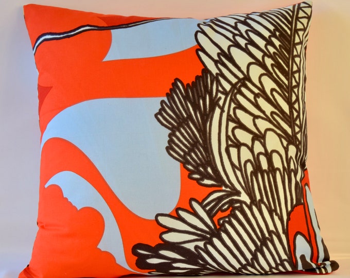 20x20 Marimekko Pillow Cover. Handmade.50x50cm Etsy