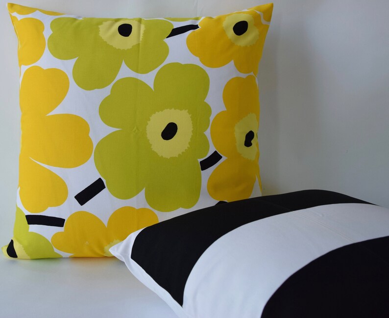 20x 20 Marimekko Pillow Cover. Lokki Pattern Etsy