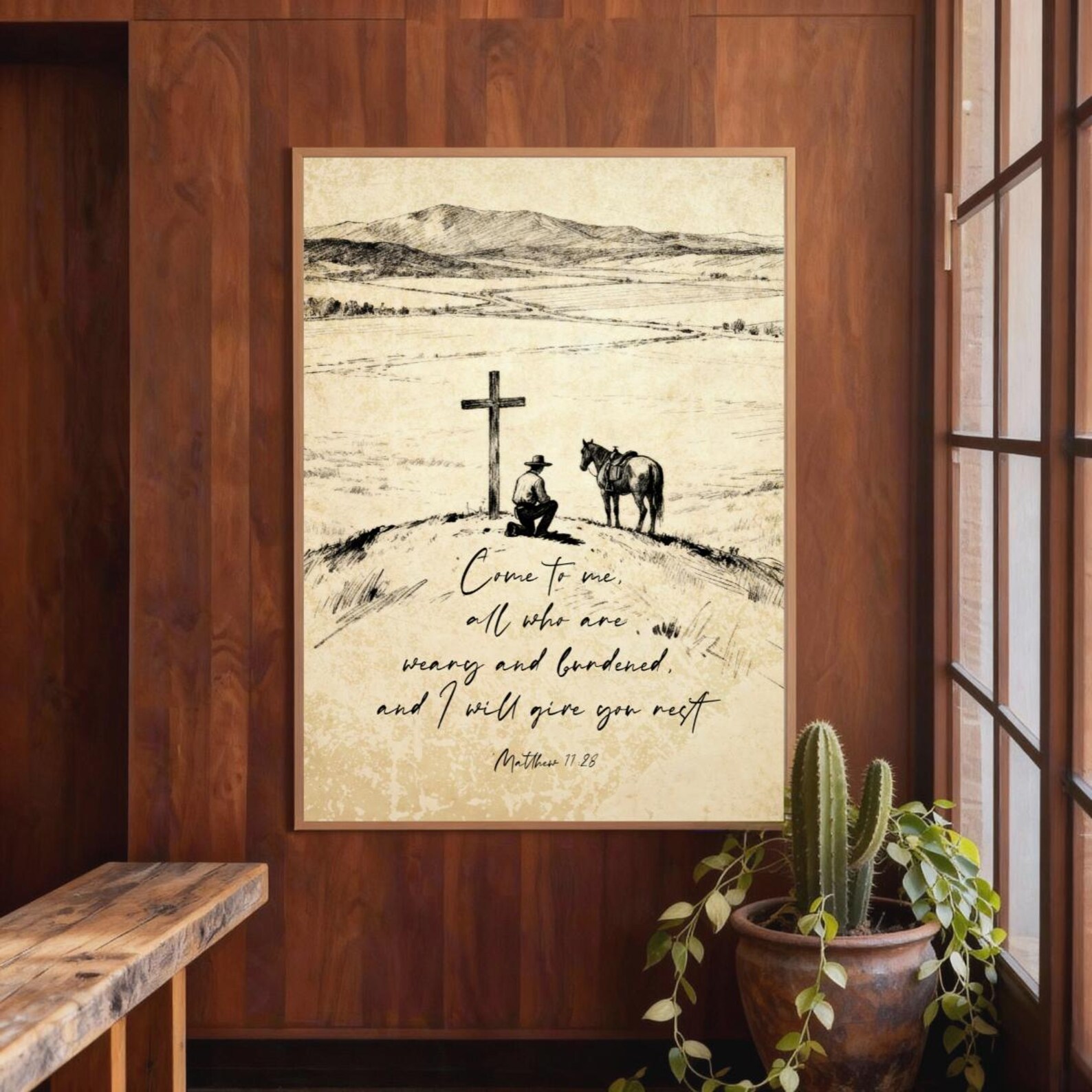 Stunning Elements Weary Cross Design image