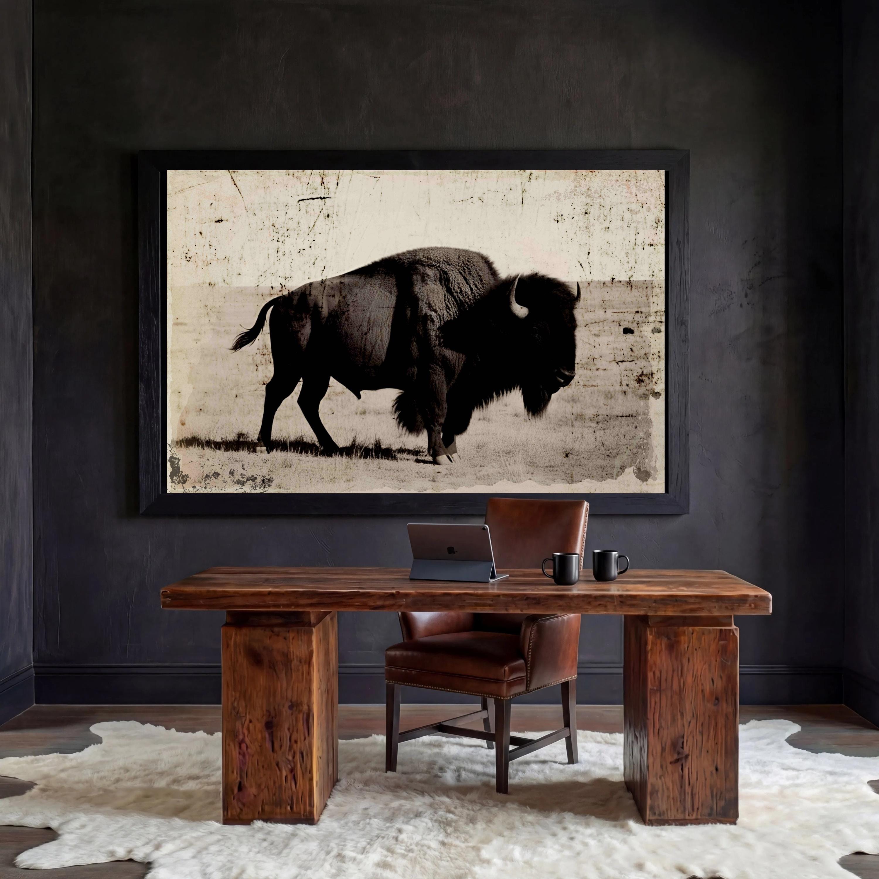 アンティーク雑貨 30s Antique Cigar Felt American Bison アンティーク雑貨 30s Antique Cigar Felt American Bison Vintage