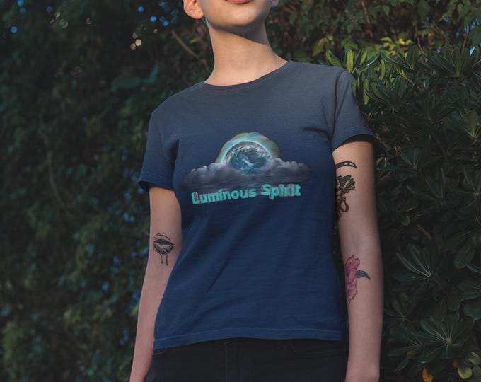 Inspirational Spirit Tee for Nature Enthusiasts - Luminous Unisex Shirt, Eco-Friendly Fashion