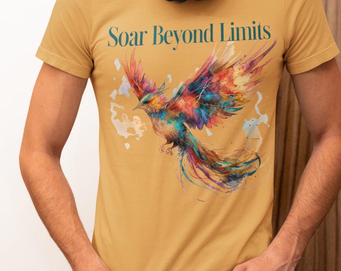 Unisex Heavy Cotton Tee, Inspirational T-Shirt with sleeve design, Motivational Gift, Casual Wear, Nature Lover Apparel