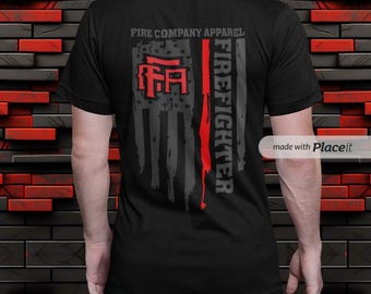 Fire Company Apparel | Firefighter T-Shirts & Thin Red Line Gear | Supporting Firefighters
