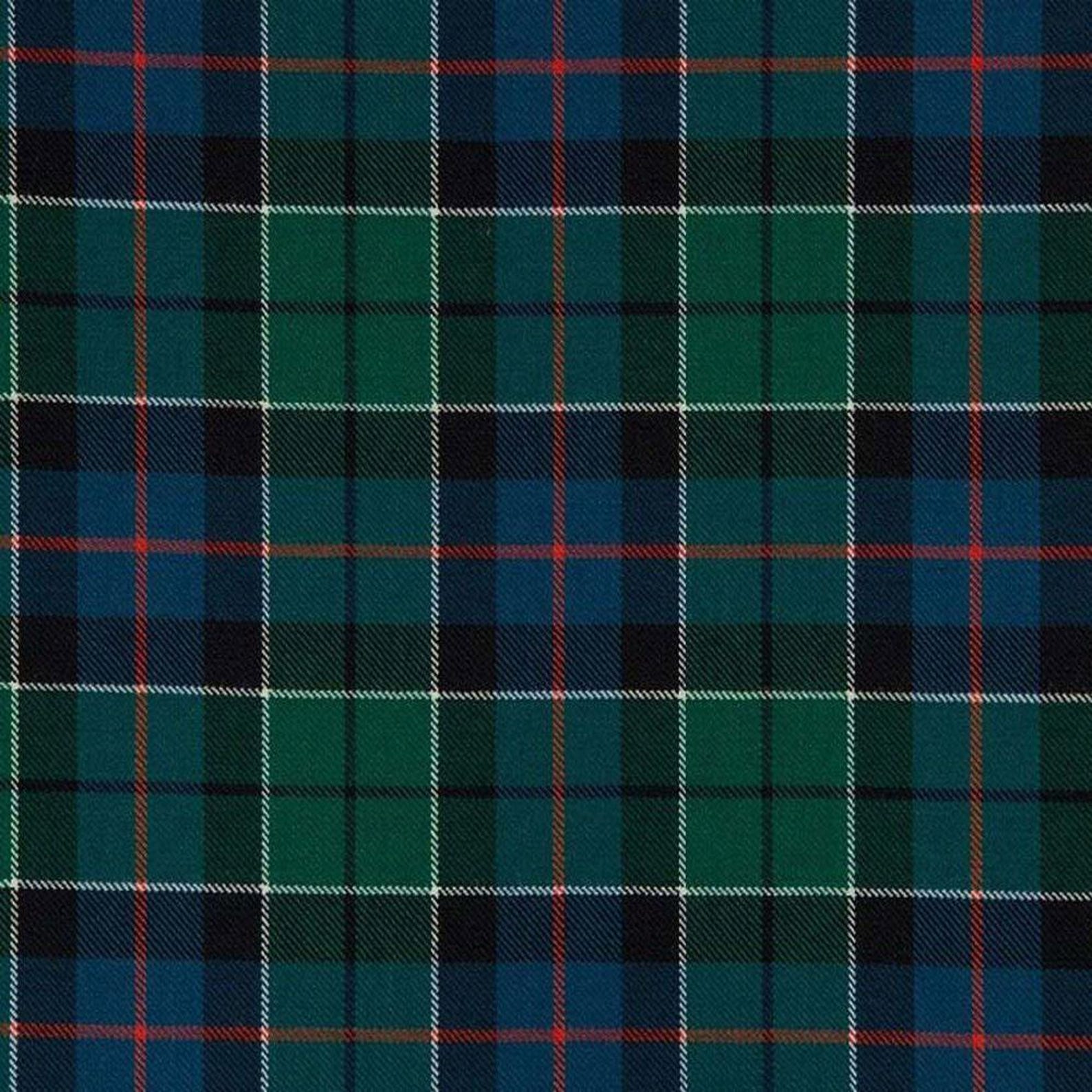 Leslie Hunting Ancient Tartan Shower Curtain main image 1