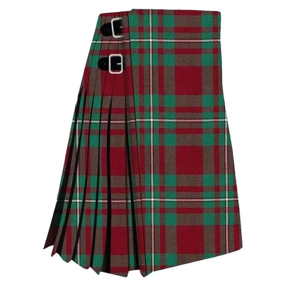 modern tartan macgregor ancient tartan Scottish Handmade Macgregor Hunting Modern Tartan Kilt 16 OZ