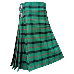 Scottish Traditional Kincaid 8 Yard Heavy Weight Tartan Kilt - Men&#39;s Handmade Tartan Kilts