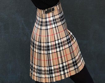 Camel Thompson Frauen Tartan Kilt