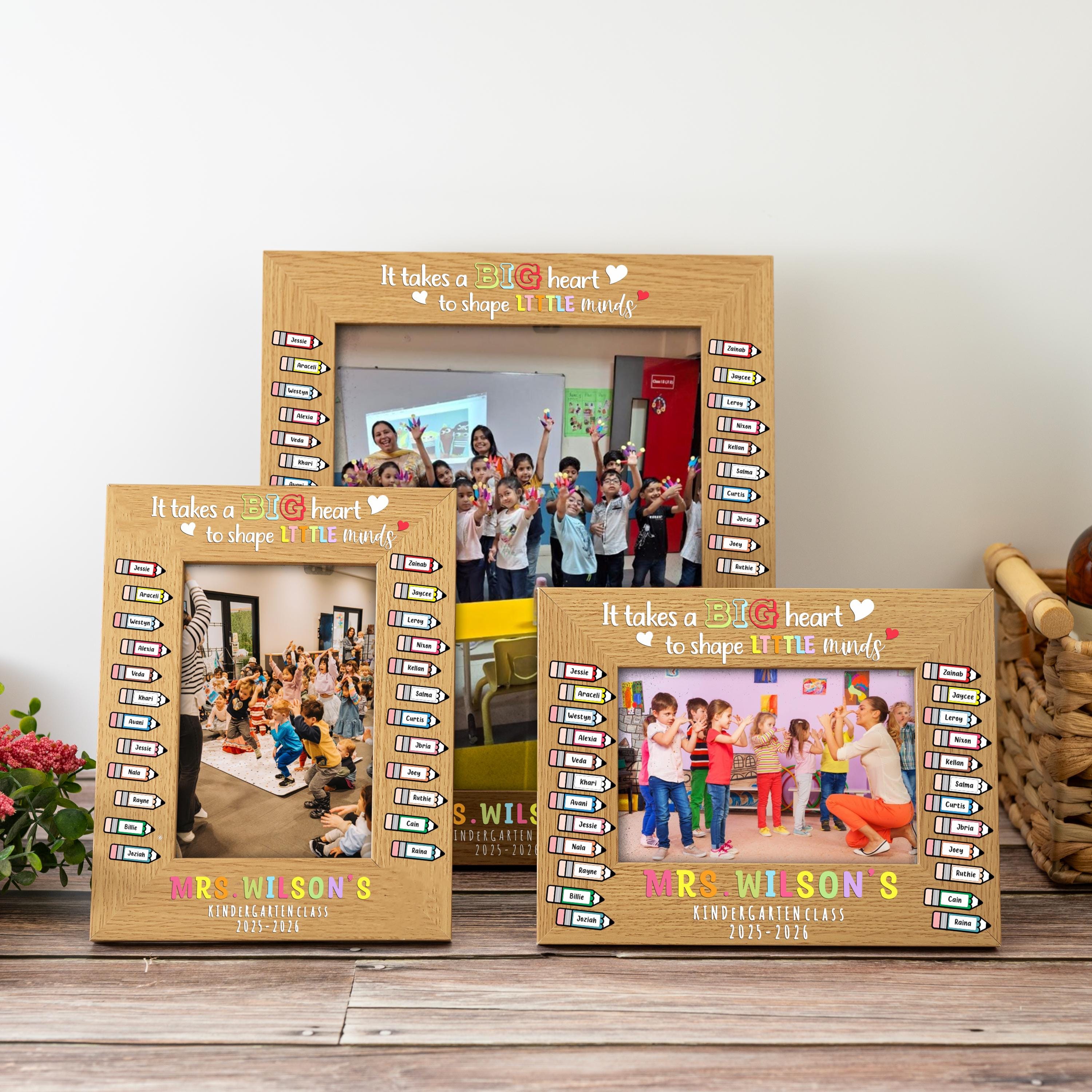 Custom Teacher Class Picture Frame,teacher Gift Photo Frame With ...